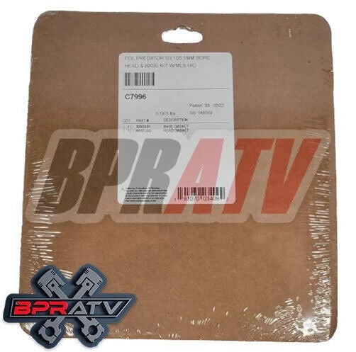 Predator Outlaw 500 Big Bore Piston 105 mil JE +5.8mm Cometic Gasket Top End Kit