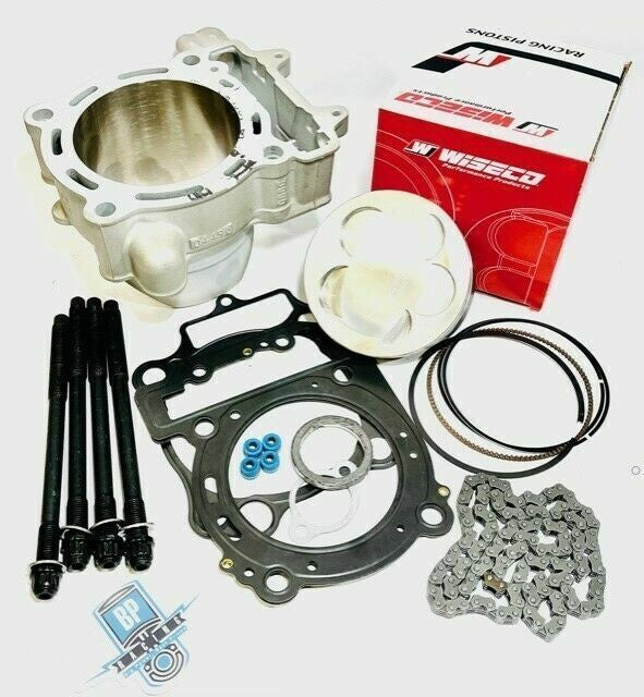 16-18 KX450F KX 450F Stock Replacement Cylinder 96mm Rebuilt Top End Rebuild Kit