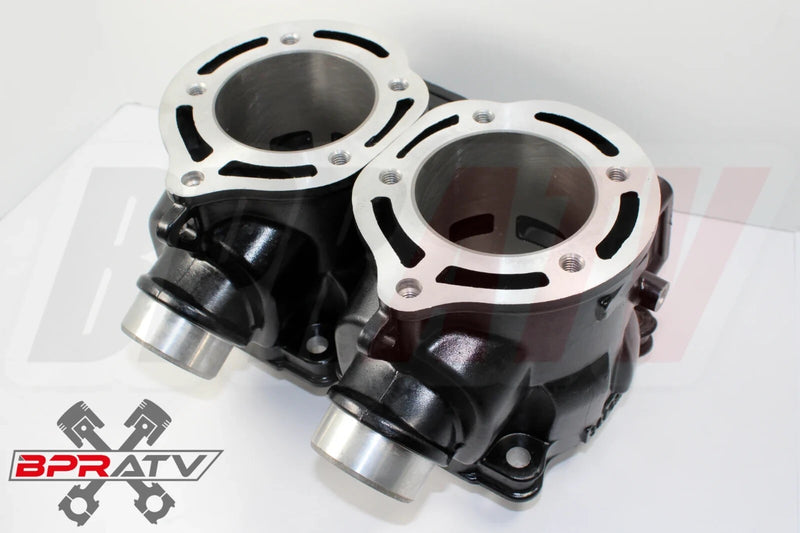 Yamaha Banshee YFZ350 64 mil Stock Cylinders WOSSNER Pistons Top End Rebuild Kit