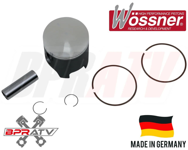 Yamaha Banshee YFZ350 64 mil Stock Cylinders WOSSNER Pistons Top End Rebuild Kit