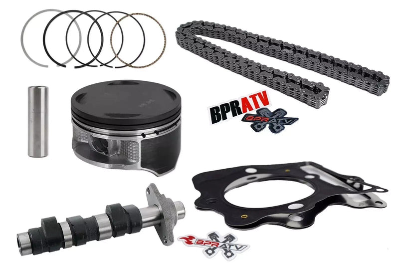 BEST Honda TRX 400EX 400X Top End Rebuild Kit Stock Cylinder Piston Camshaft SKF