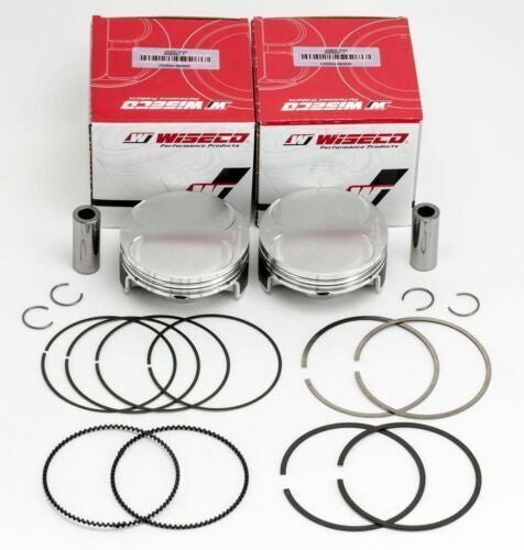 RZR XP Turbo S S-4 Pistons Wiseco Stock Bore Replacement Piston Gasket Set Kit