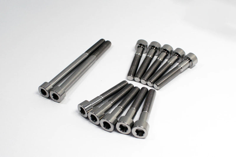 Yamaha Banshee 350 Side Cover Bolts Titanium Left & Right Engine Cover Bolt Kit!