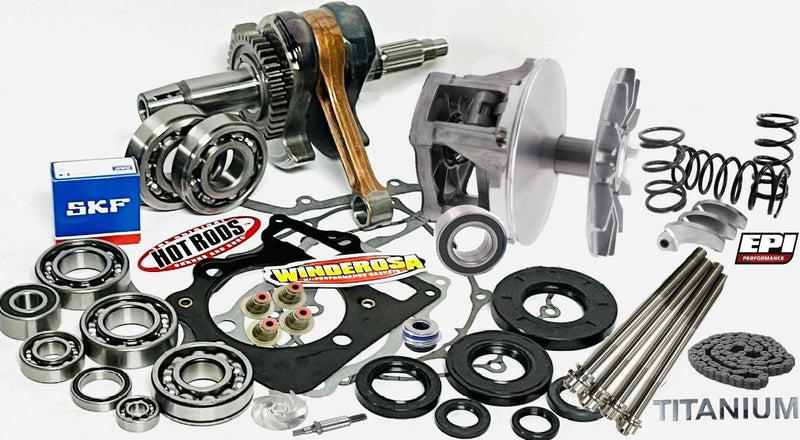 13-17 RZR 570 Crank Bottom End Motor Engine Rebuild Kit EPI Mudder Mud Clutch