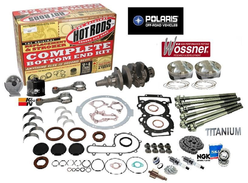 Scrambler 1000 XP MD Water Oil Pump Complete Rebuild Kit Top Bottom End Assembly