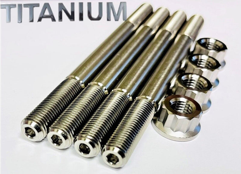 Best RZR Sportsman 570 Titanium Cylinder Head Studs Strongest Ti Stud Bolt Kit