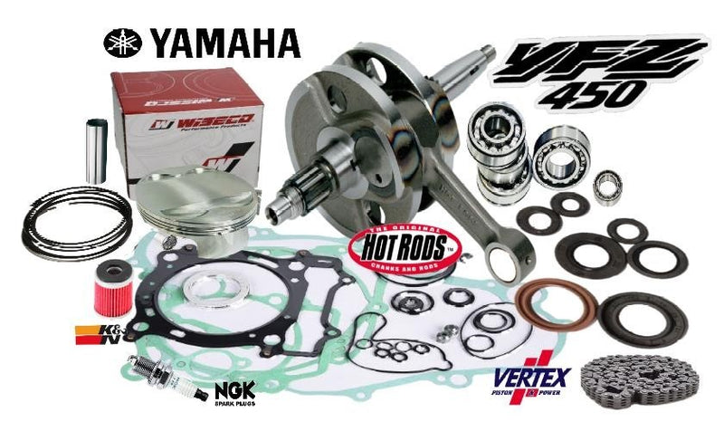 14+ YFZ450R YFZ 450R Stock Rebuild Kit Top Bottom End Assembly Repair Parts