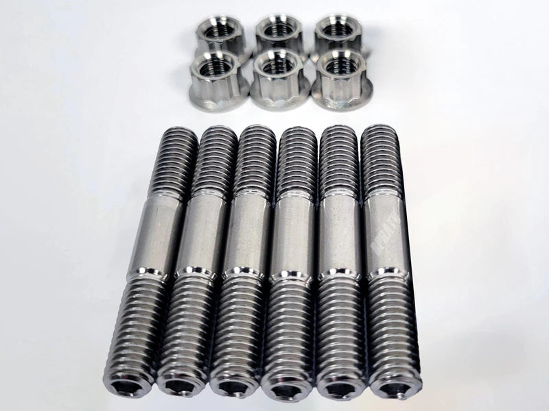 Banshee Chariot Performance Titanium Billet Cool Head Studs Grade 5 Stud Nut Kit