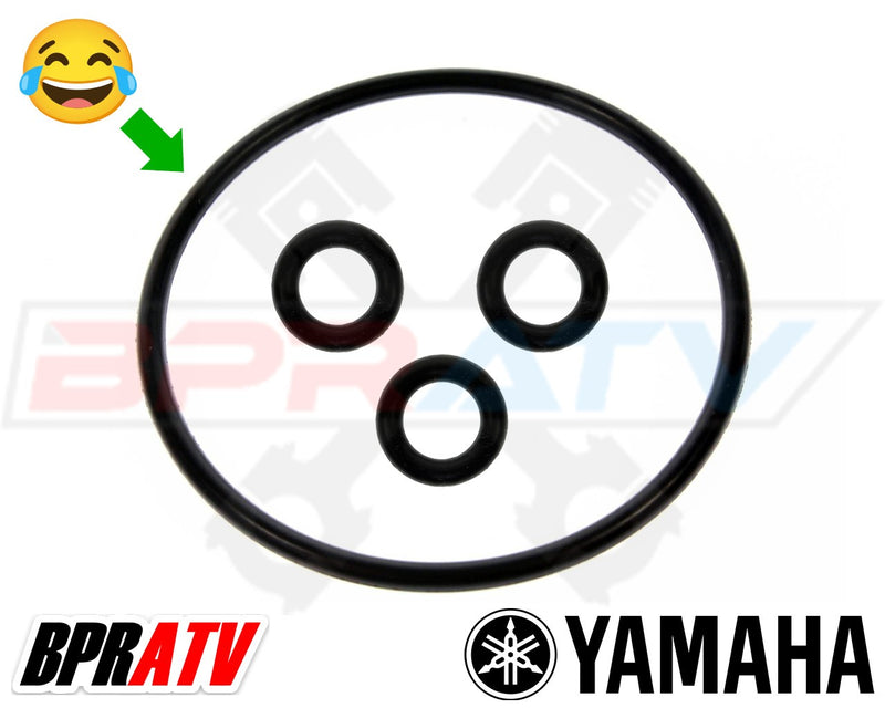 YZ250F Oil Filter Orings Crankcase Oil Filter Cover Large Small Oring O-ring Set
