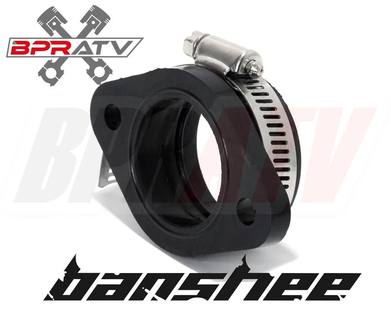 Banshee 38mm PWK Billet Intake Manifolds Keihin Air Striker Carb Dual Two Piece