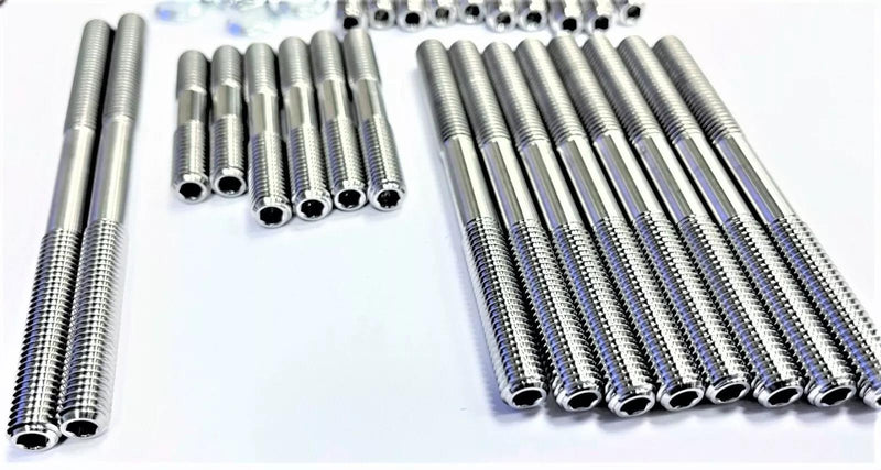 Banshee Titanium Motor Engine Crankcase Studs Bolts Complete Ti Stud Bolt Kit