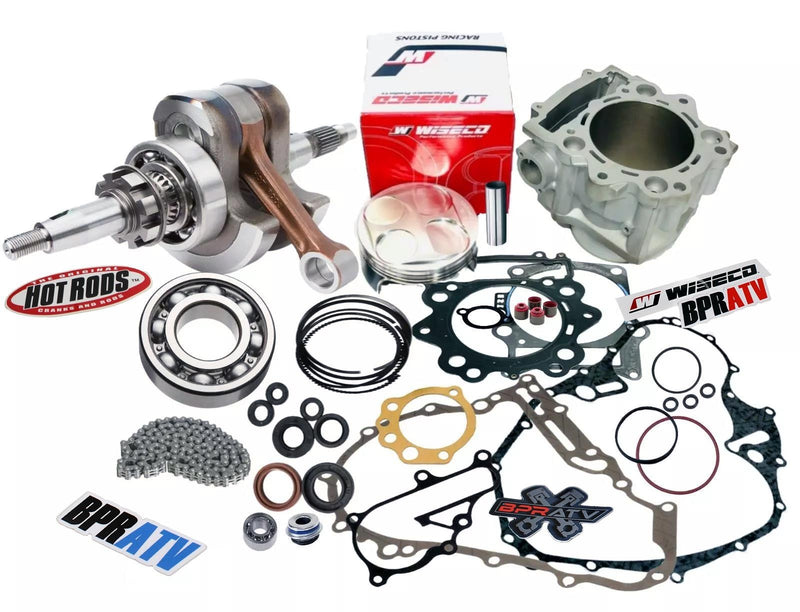 Best Raptor 700 Rebuild Kit Top Bottom End Stock OEM Bore Motor Engine Assembly
