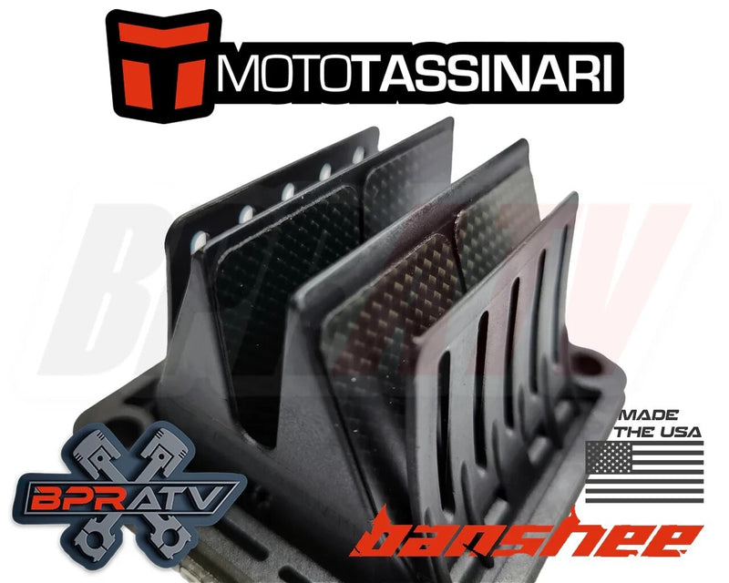 Yamaha Banshee 350 Genuine Moto Tassinari V-Force Reeds V Force 4 Reed Cages Kit