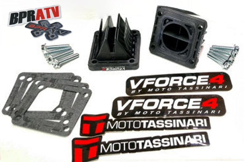 Banshee 350 GENUINE Moto Tassinari VFORCE4 V-Force4 Reed Valve System Reed Cages