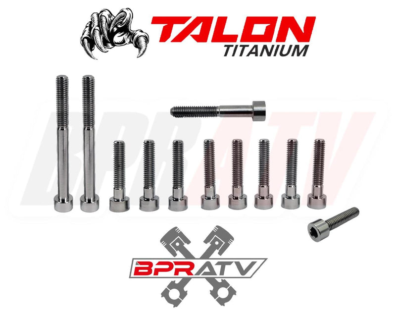 Banshee 521 Super Cub TITANIUM Bolt Stud Kit Cases Cylinder Head Studs Bolts Set