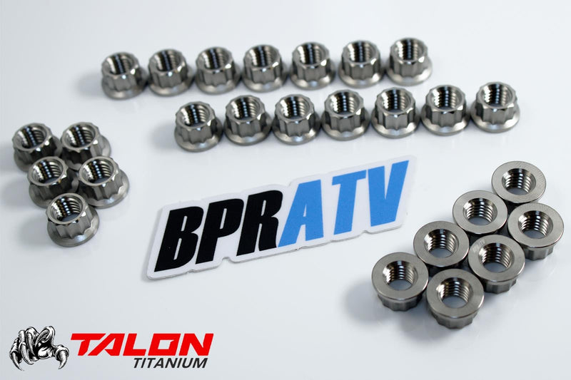 Banshee 521 Super Cub TITANIUM Bolt Stud Kit Cases Cylinder Head Studs Bolts Set