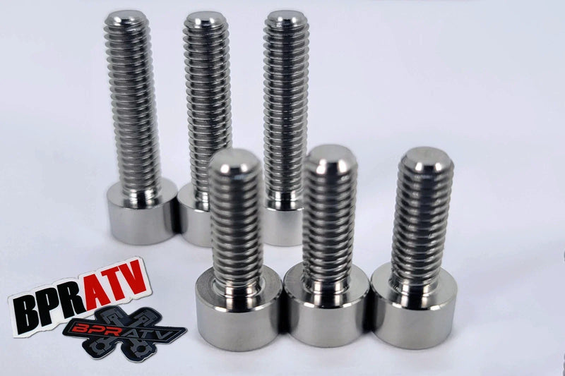 Yamaha Banshee Titanium Clutch Cover Bolts Left & Right Stator Cover Ti Bolt Kit