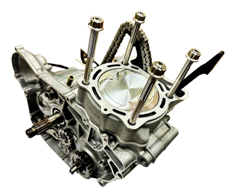 08-12 RMZ450 Big Bore Stroker Complete Motor Rebuild Assembled Engine 516cc