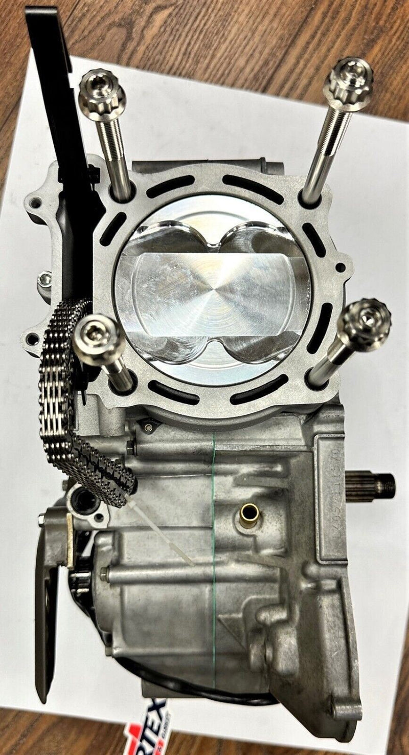 08-12 RMZ450 Big Bore Stroker Complete Motor Rebuild Assembled Engine 516cc