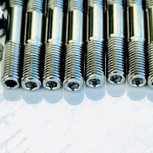 Yamaha 90116-08232-00 90116-08064-00 Studs Nuts Banshee TITANIUM Stud Nut Kit