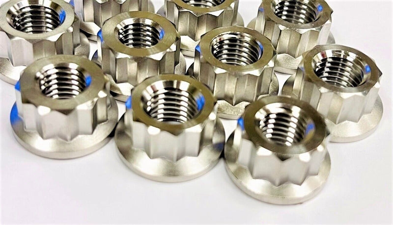 Yamaha 90116-08232-00 90116-08064-00 Studs Nuts Banshee TITANIUM Stud Nut Kit