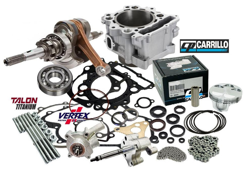 Rhino Grizzly 660 102 Big Bore Rebuild Kit +2 Top End Bottom Motor Engine Redo
