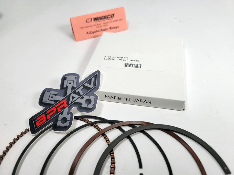 06+ Suzuki LTR450 LTR 450 98mm 98 474cc Big Bore JE Piston Replacement Rings Set