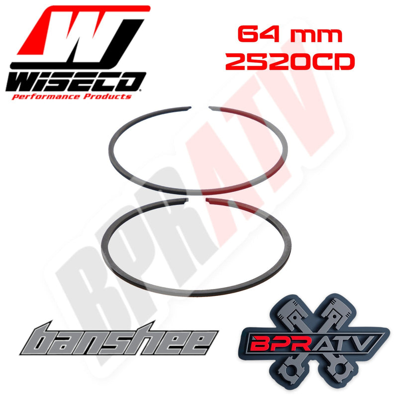 Banshee 350 65.00 mm Bore Wiseco Piston Rings Rebuild Set 2559CD 1 (Set of One)