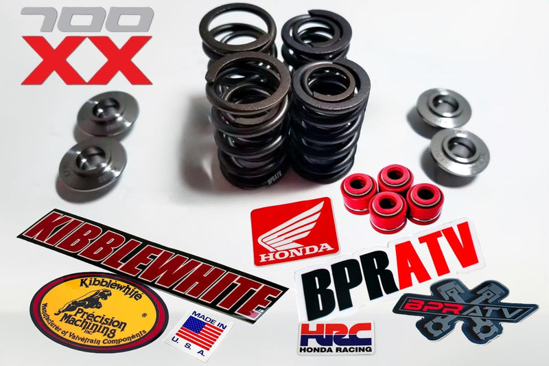 08 09 Honda TRX700XX TRX 700XX Kibblewhite Race Titanium Valves Springs Seal Kit