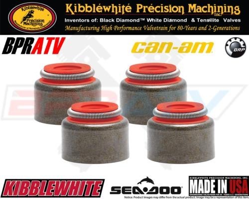 Can Am BRP DS650 DS 650 Kibblewhite Viton Valve Stem Seals Seal 4 Bombardier BPR
