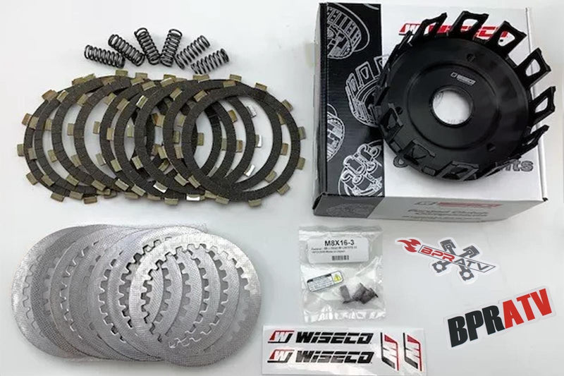 88-06 Yamaha Blaster YFS200 Wiseco Heavy Duty CNC Clutch Basket Fibers & Springs