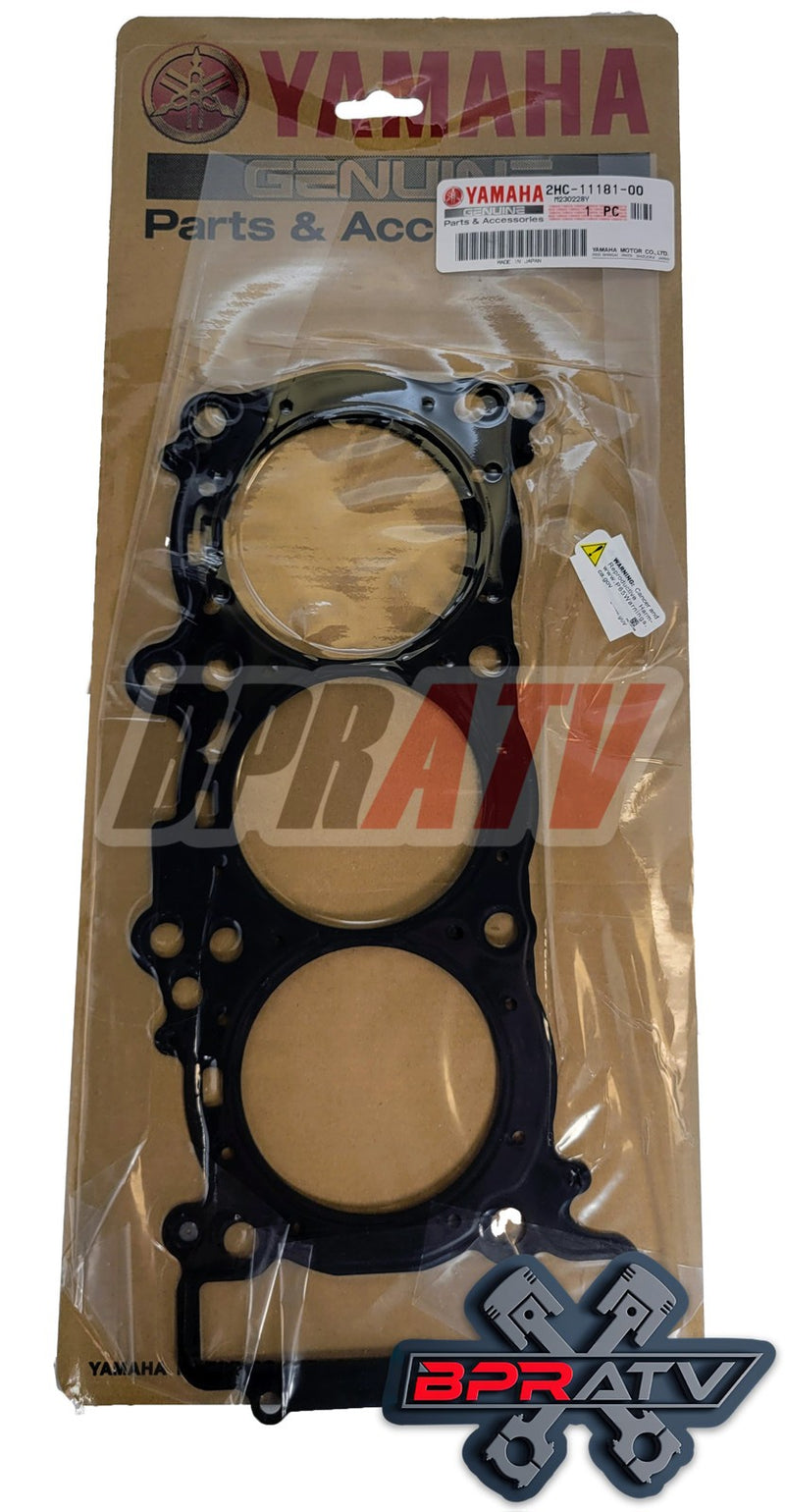 YXZ1000R YXZ 1000 Stock Bore 80mm 10.5:1 TURBO CP Pistons Yamaha OEM Head Gasket