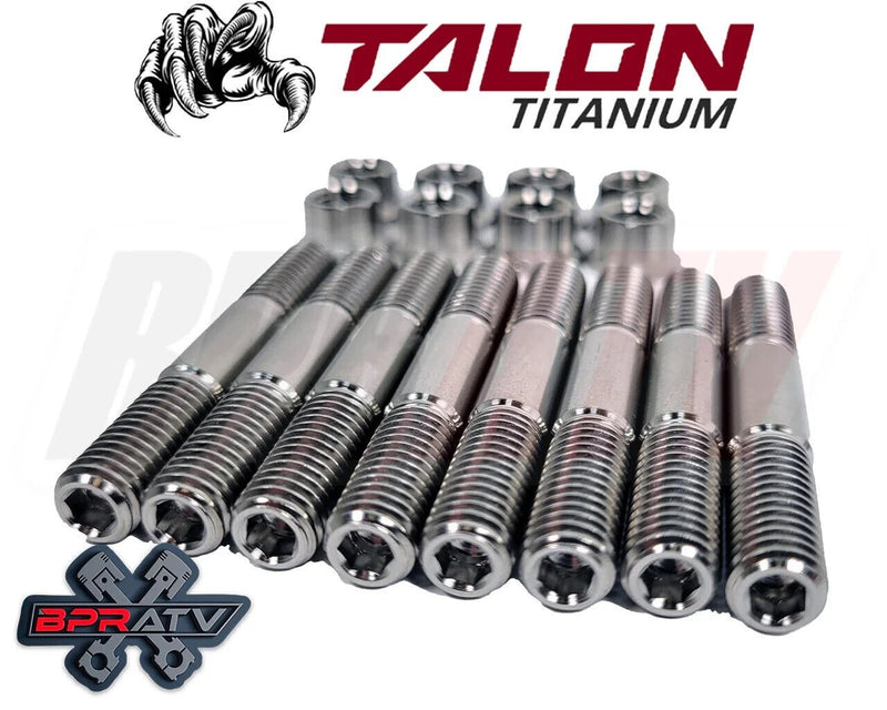 Honda 90035-MM5-000 Exhaust Studs Qty 8 TITANIUM Aftermarket Head Pipe Stud Kit