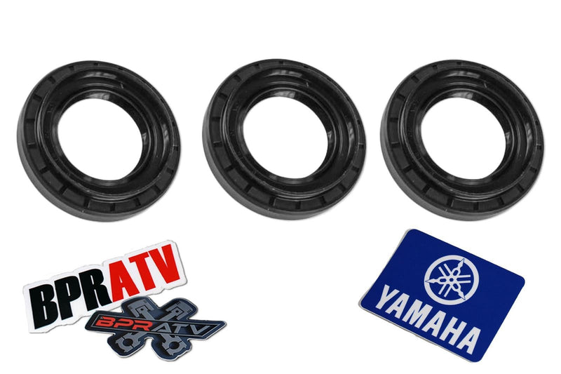 14-25 Rear Differential Oil Seal Fits Yamaha Viking 700 YXZ1000R Set of 3 Three