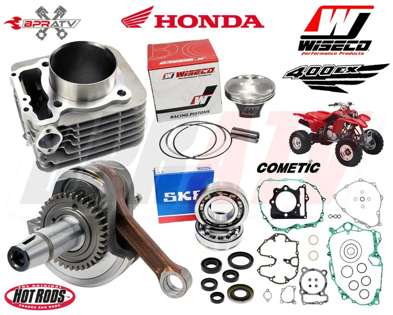 05-14 400EX 400 EX 88mm Simple Rebuild Kit Wiseco Piston Complete Gaskets Seals