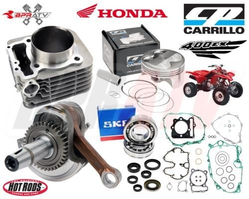 99-04 400EX 400 EX BPR Stock Simple Rebuild Kit CP Piston Complete Gaskets Seals