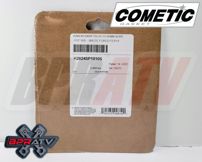 Kawasaki Brute Force Teryx 750 KVF 90mm .027" Big Bore Cometic Head Gasket Set 2