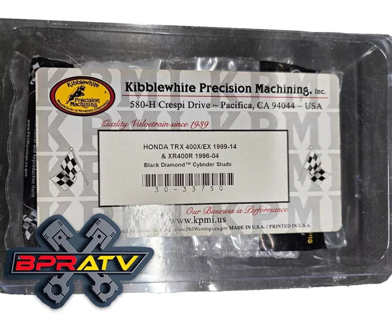 Kibblewhite Honda TRX 400EX 400X Stronger Heavy Duty Cylinder Head Studs Kit