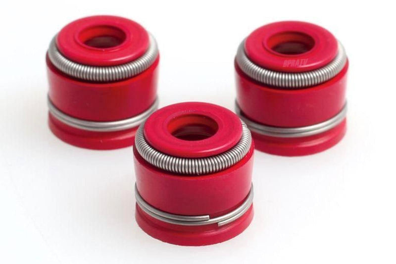 85-03 Honda XR80R XR 80 80R Head Valve Stem Guide Viton RED Seals Seal Set of 2