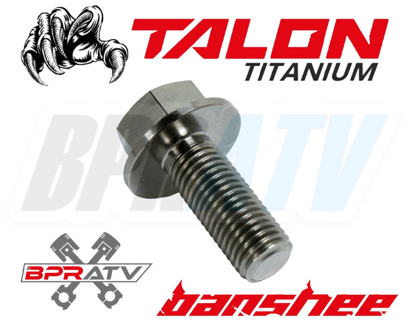 Banshee Foot Peg Bolts TITANIUM Banshee 350 Pegs Flange HEX Bolts 95817-10025-00