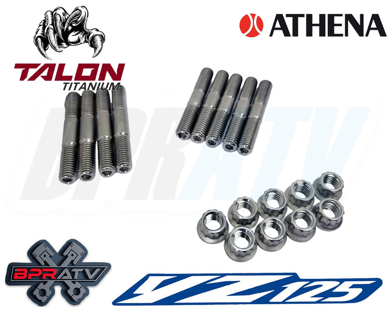 Yamaha YZ125 YZ 125 X TITANIUM Athena Cylinder Head Bolts Studs Cylinder to Case