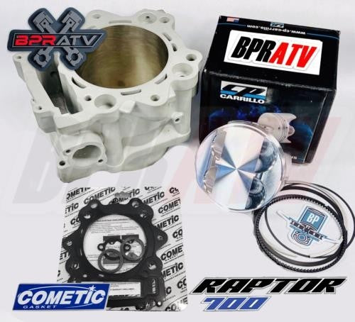 Raptor 700R YFM700 102mm Stock Standard Bore Cylinder 11:1 CP Piston Top End Kit