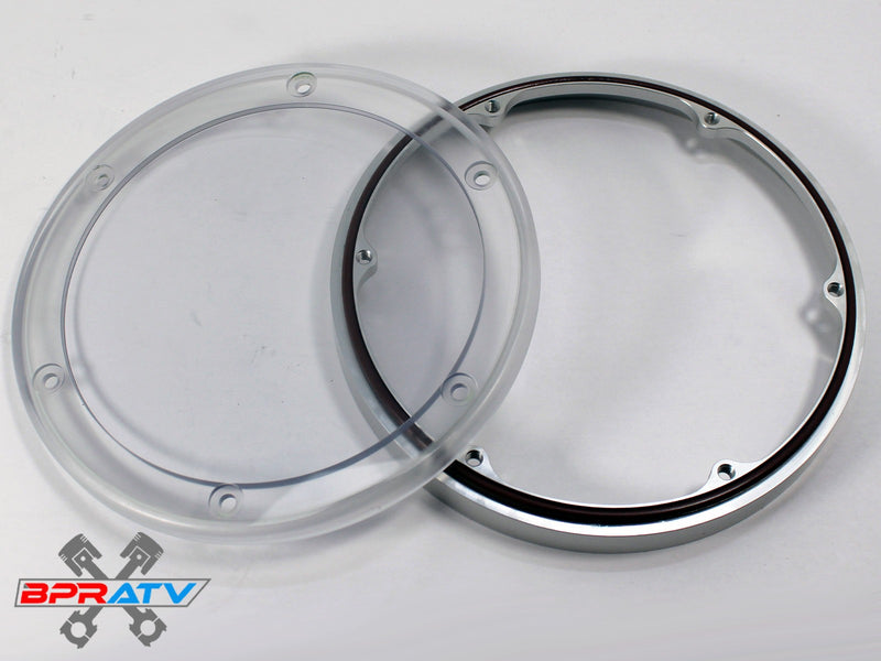 Yamaha Banshee 350 See Thru Clutch Cover MOD Quick Change Easy Replace Lexan Kit