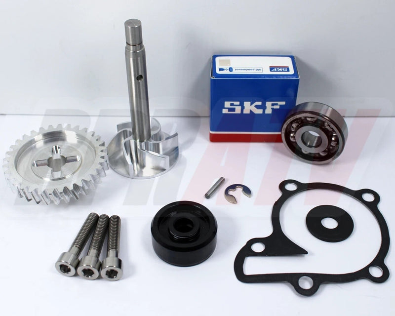 Banshee BILLET Water Pump Gear Impeller Bearing Seal TITANIUM Bolts Upgrade Kit