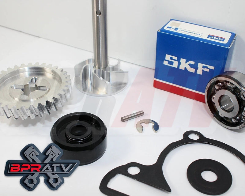 Banshee BILLET Water Pump Gear Impeller Bearing Seal TITANIUM Bolts Upgrade Kit