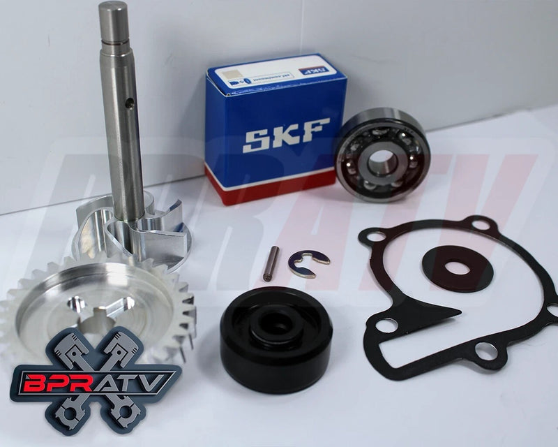 Banshee BILLET Water Pump Gear Impeller Bearing Seal TITANIUM Bolts Upgrade Kit