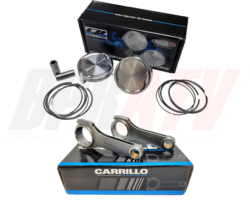 Polaris RZR XP Turbo 93mm CP Carrillo 9.5:1 Pistons CP Carrillo Heavy Duty Rods