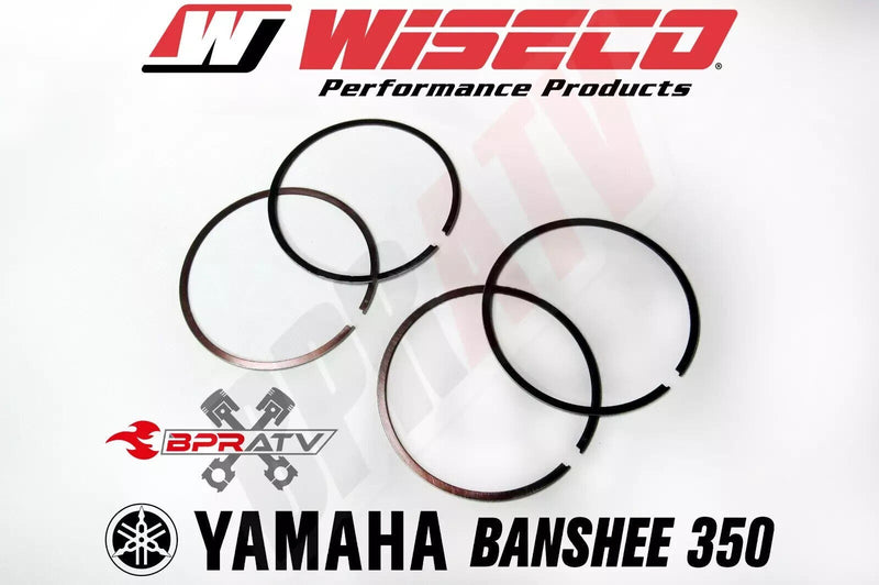 Yamaha Banshee Athena 400cc 68mm Cylinders WISECO Pistons Pro Design Head Domes