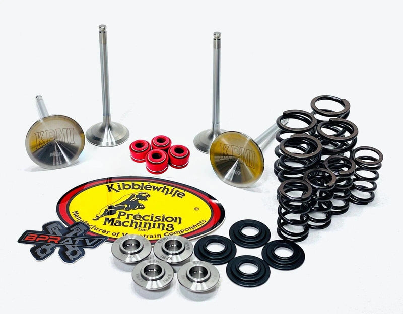 09-25 Yamaha YFZ450R KIBBLEWHITE Top End Piston Rebuild Kit Valves Cylinder Kit