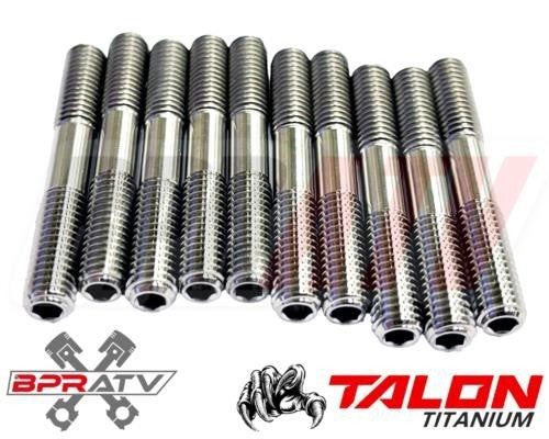 Banshee 350 CUB BPRATV TITANIUM Pro Design Cool Head Stud Kit Ti ACORN Nuts Set